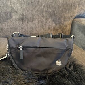 Black Lululemon All night Festival Bag Micro 2L